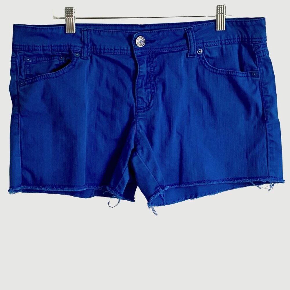 U.S. Polo Assn. Women's Blue Denim Shorts Junior Size 15 16